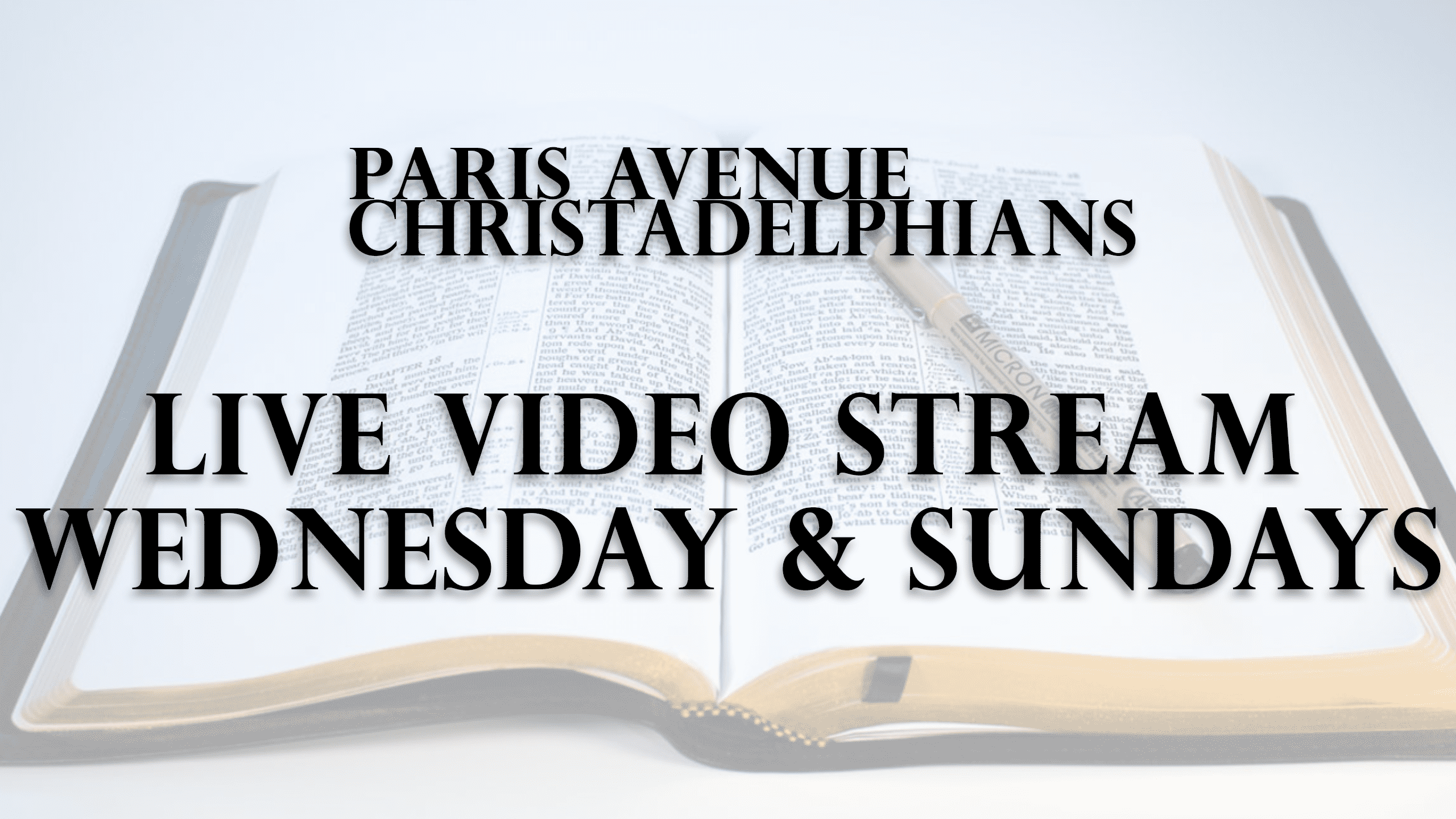 Paris Avenue Live Video Stream Paris Avenue Ecclesia